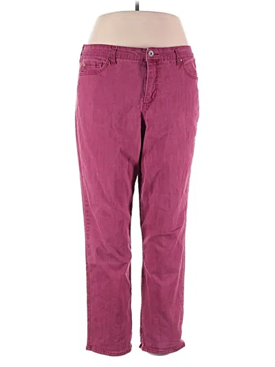 Pre-owned Bandolino Jeans In Purple