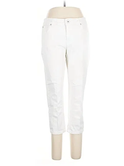 Pre-owned Bandolino Jeans In White