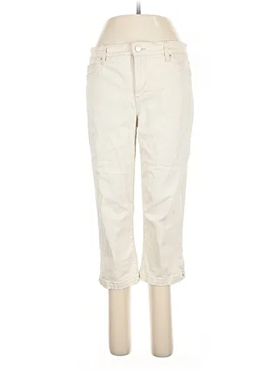 Pre-owned Bandolino Jeans In White