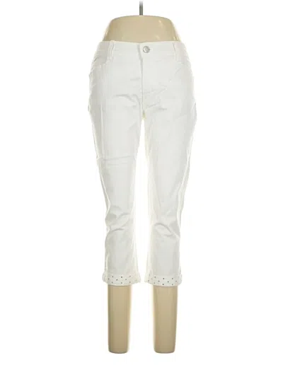 Pre-owned Bandolino Jeans In White