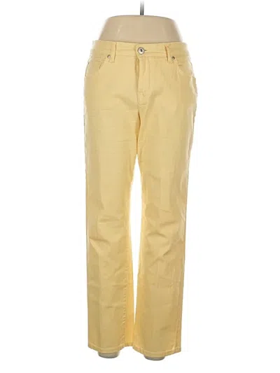 Pre-owned Bandolino Jeans In Yellow