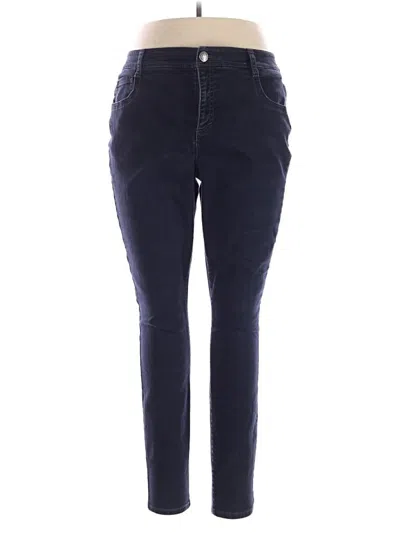 Pre-owned Bandolino Jeggings In Blue