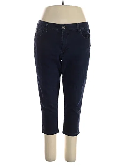 Pre-owned Bandolino Jeggings In Blue