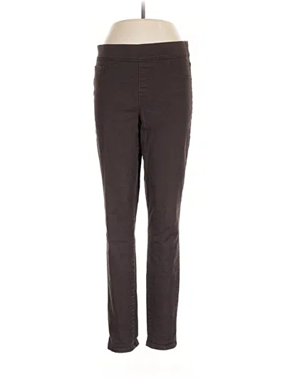 Pre-owned Bandolino Jeggings In Brown