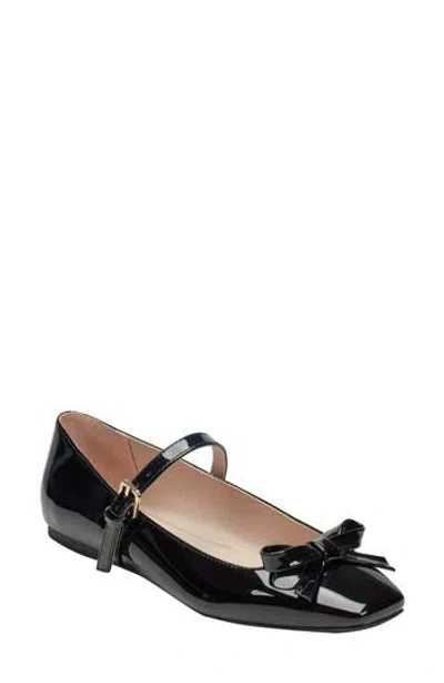 Bandolino Juletta Bow Mary Jane Flat In Black