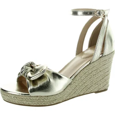 Bandolino Kaira 3 Womens Ankle Strap Open Toe Espadrilles In Multi