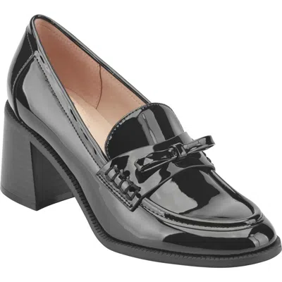 Bandolino Kaynei Faux Leather Loafer Pump In Black