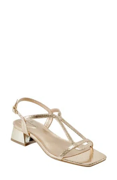 Bandolino Keltie Slingback Sandal In Gold