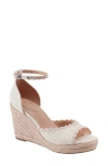 Bandolino Kendri Espadrille Wedge Sandal In Ivory Woven