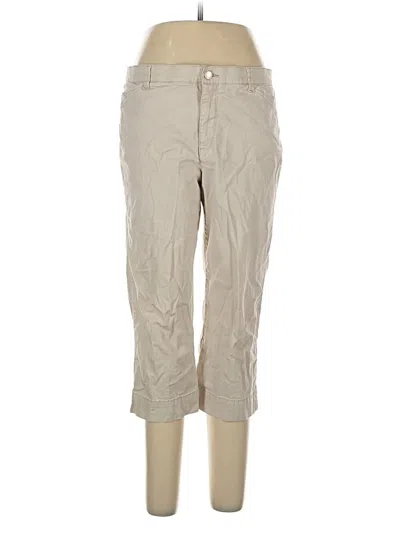 Pre-owned Bandolino Khaki Pant In Brown