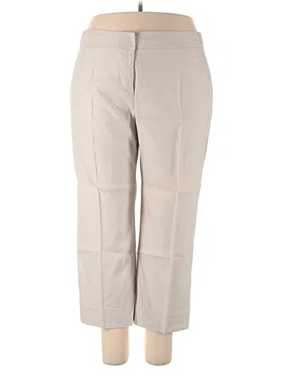 Pre-owned Bandolino Khaki Pant In Brown