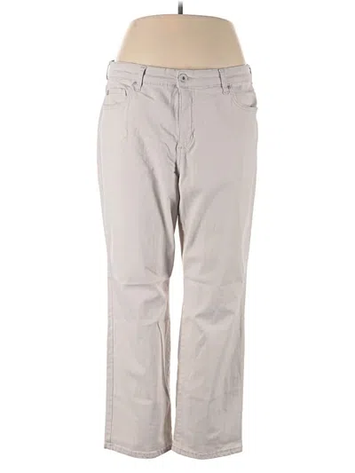 Pre-owned Bandolino Khaki Pant In Gray