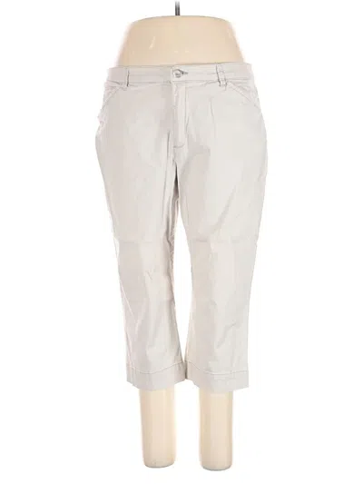 Pre-owned Bandolino Khaki Pant In Gray