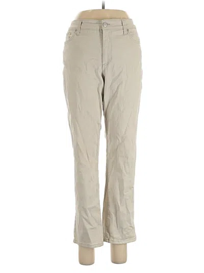 Pre-owned Bandolino Khaki Pant In Tan