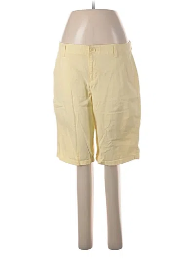 Pre-owned Bandolino Khaki Pant In Yellow
