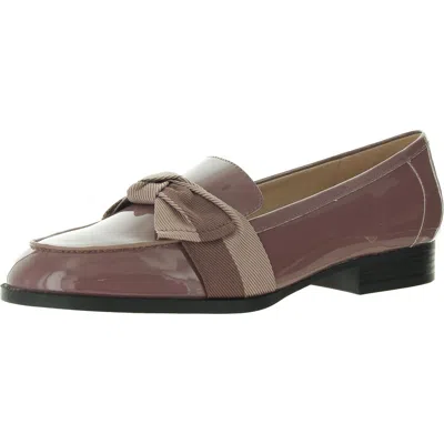 Bandolino Lindio3 Womens Ribbon Slip On Loafers In Pink