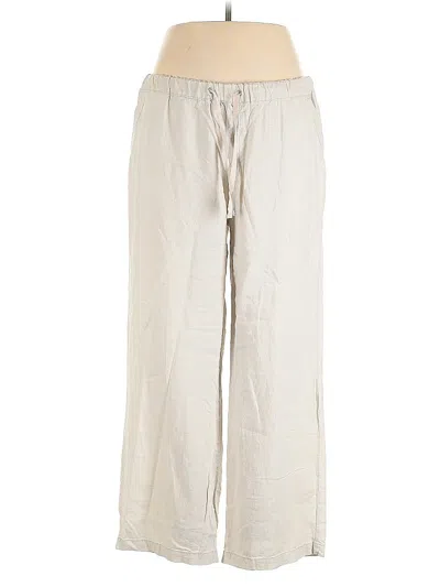 Pre-owned Bandolino Linen Pants In White