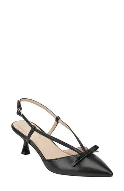 Bandolino Macruz Bow Slingback Pump In Black