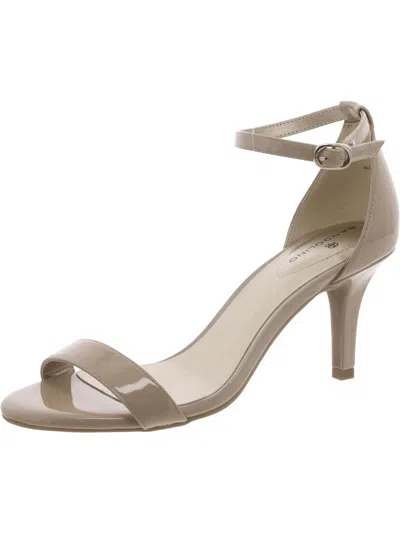 Bandolino Madia 3 Womens Open Toe Dressy Ankle Strap In Beige