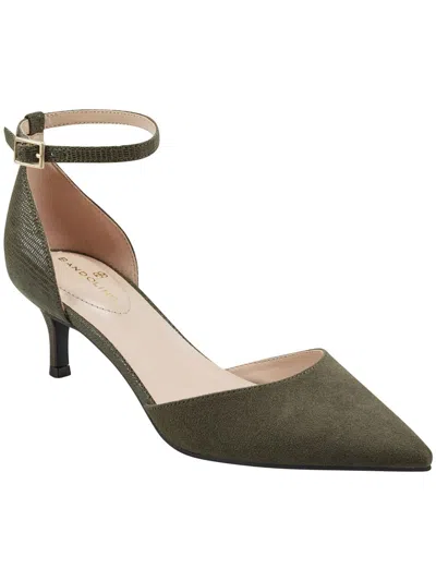 Bandolino Maeve 2 Womens Pointed Toe Dressy Ankle Strap In Green