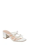 Bandolino Margil Block Heel Bow Sandal In Ivory