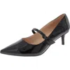 Bandolino Medley 3 Womens Patent Pointed Toe Mary Jane Heels In Black