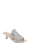 Bandolino Melvana Soutache Sandal In Silver