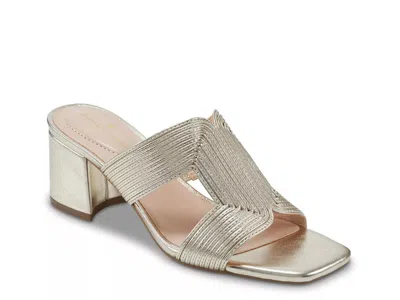 Bandolino Merily Sandal In Gold