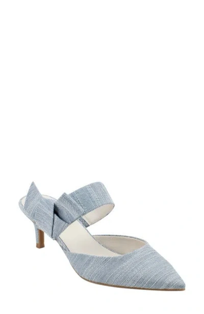 Bandolino Millie Kitten Heel Pump In Blue