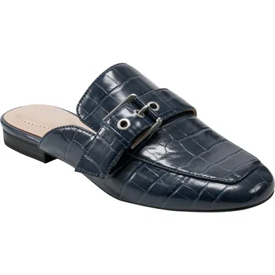 Bandolino Missie Buckle Mule In Dark Blue