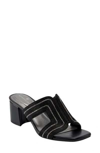Bandolino Molane Slide Sandal In Black