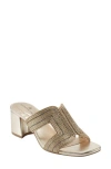 Bandolino Molane Slide Sandal In Gold