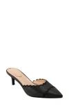 Bandolino My My Scalloped Kitten Heel Pump In Black