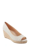 Bandolino Nuri Espadrille Wedge Sandal In Light Blue