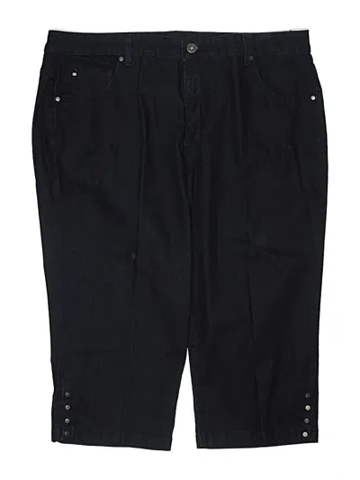 Pre-owned Bandolino Overall Shorts In Black