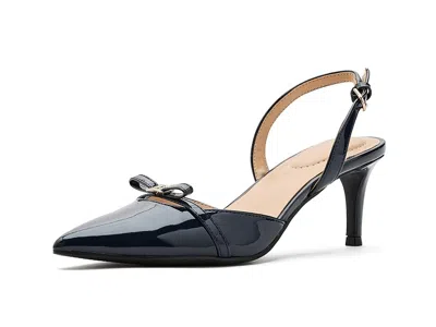 Bandolino Pracen Slingback Pointed Toe Pump In Blue