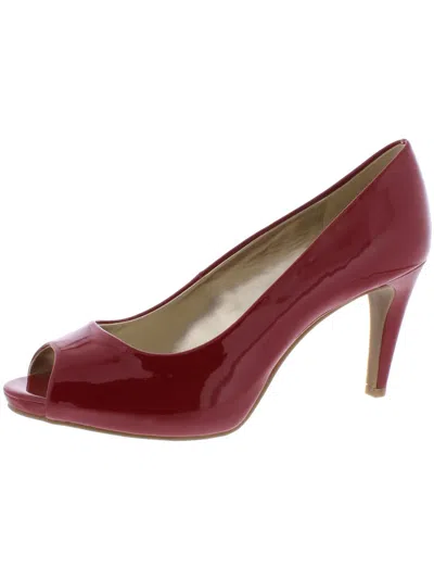 Bandolino Rainaa 3 Womens Patent Dress Peep-toe Heels