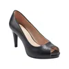 Bandolino Rainaa Womens Faux Leather Pumps In Black