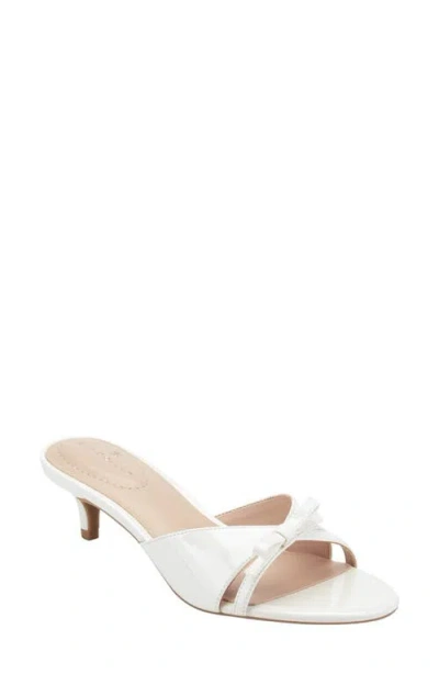 Bandolino Rissie Slide Sandal In White