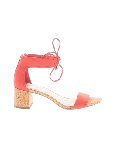 Pre-owned Bandolino Sandals In Red