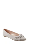 Bandolino Sophy Pointed Toe Flat In Light Natural