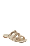 Bandolino Summer Slide Sandal In Gold