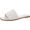 Bandolino Vanelli 3 Womens Checkered Open Toe Slide Sandals In Multi