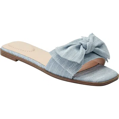 Bandolino Violeta Slide Sandal In Blue