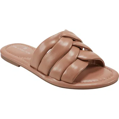 Bandolino Vistan Slide Sandal In Medium Natural