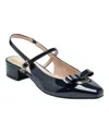 Bandolino Women's Adana Bow Block Heel Slingback Pumps