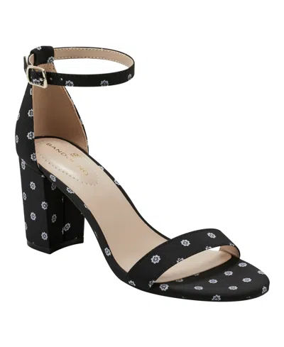 Bandolino Women's Armory Block Heel Dress Sandals In Black