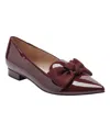 Bandolino Auggie Bow Flat In Brown