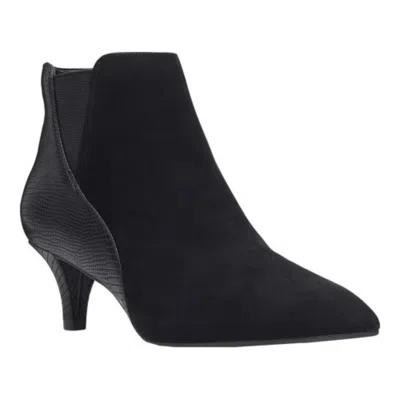 Bandolino Women's  Wishstar Boots Black Pointed Toe Ankle Bootie Hawk2557