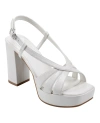 Bandolino Brie Platform Sandal In Cream